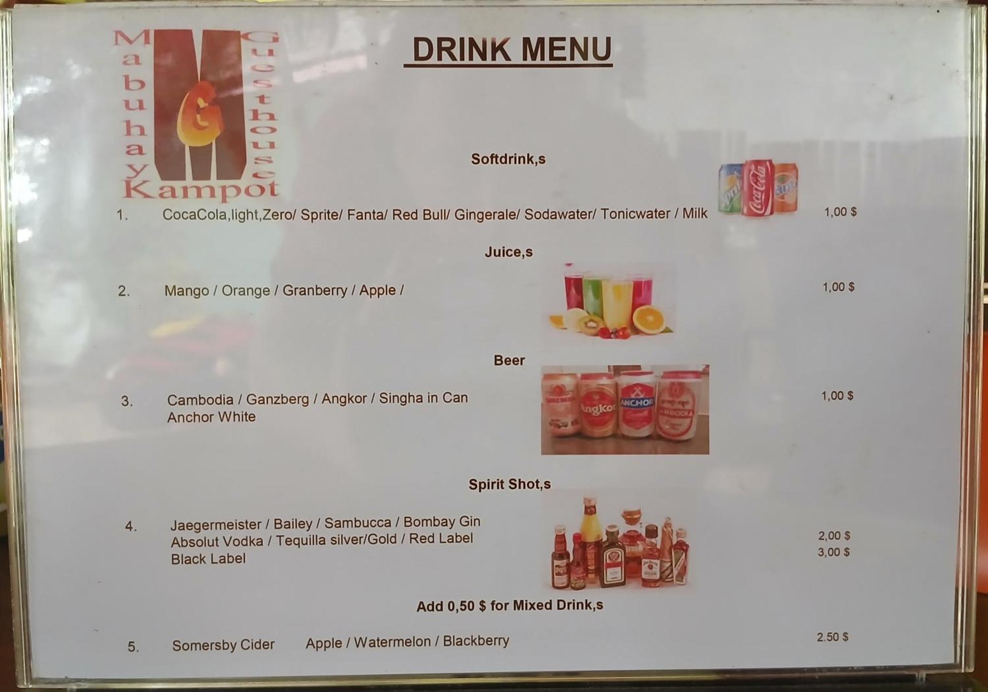 Mabuhay Guesthouse Kampot Kültér fotó